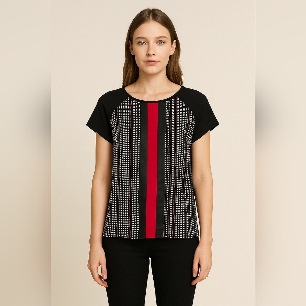 Koton Multicolor Graphic Print Blouse – Size S / EU 36